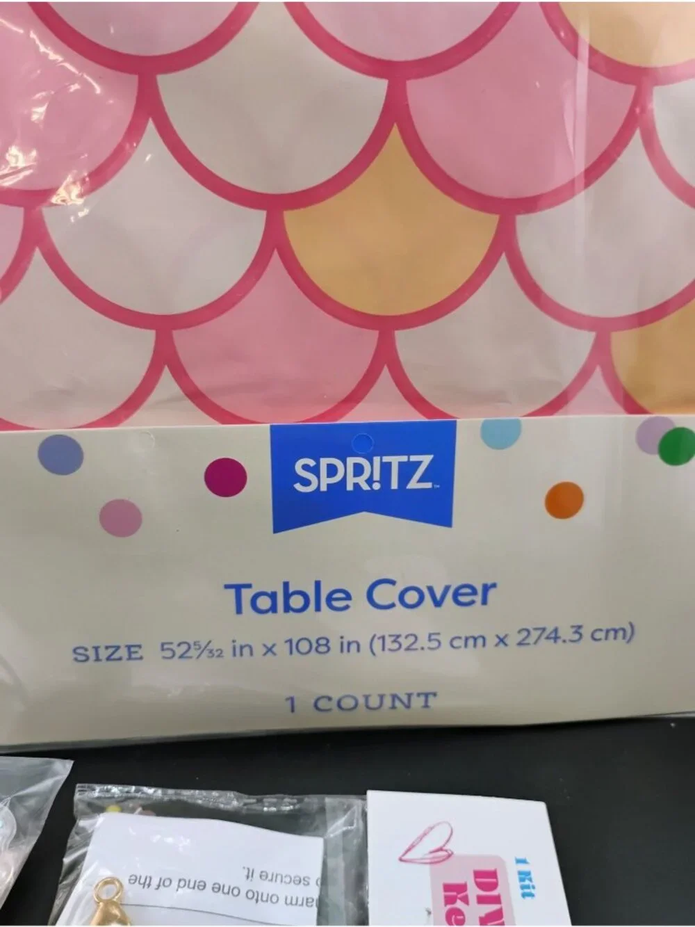 Mermaid-Themed Party Supplies By Spritz Including Decorations & Favors